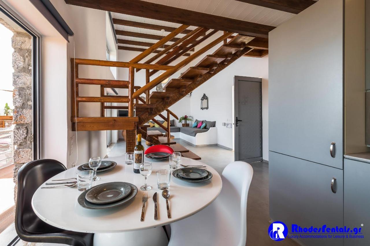 Lindos Seastone Villas Lardos Eksteriør bilde