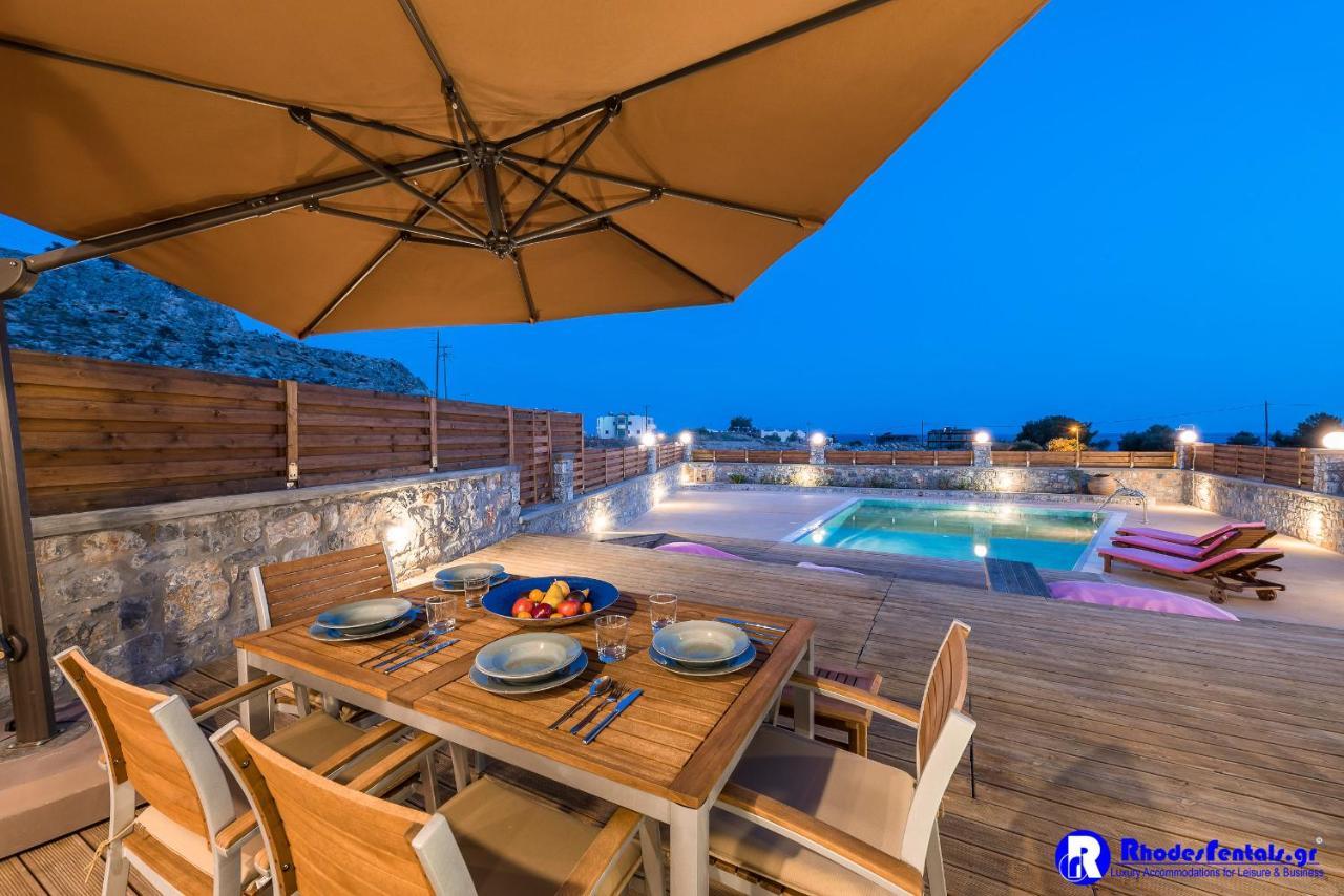Lindos Seastone Villas Lardos Eksteriør bilde
