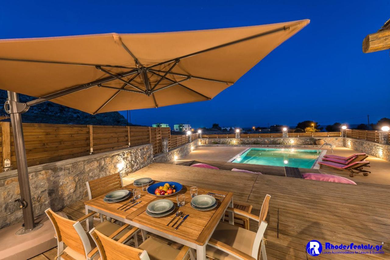 Lindos Seastone Villas Lardos Eksteriør bilde