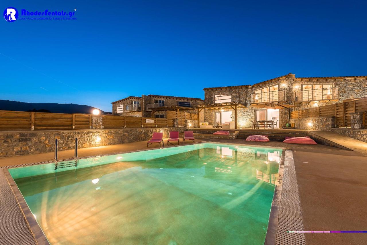 Lindos Seastone Villas Lardos Eksteriør bilde